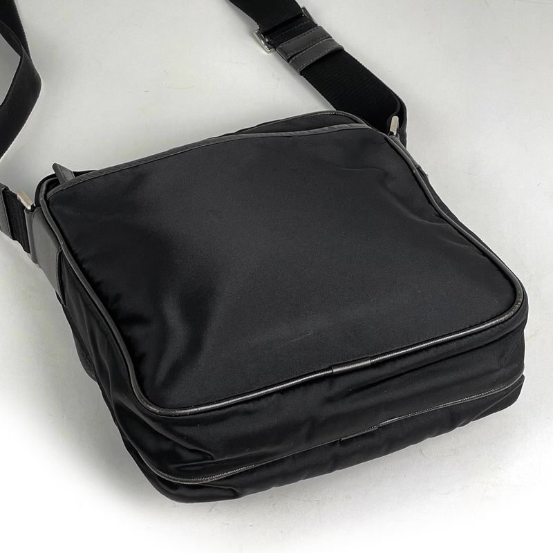 Prada Shoulder Bag Tessuto Nylon Nero