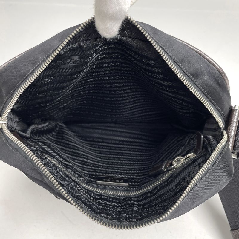 Prada Shoulder Bag Tessuto Nylon Nero