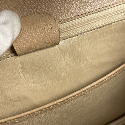 Gucci Bamboo Handbag Vintage Leather Beige