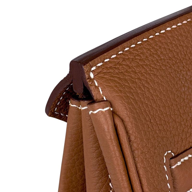 Hermes Birkin 35 Handbag Togo Brown