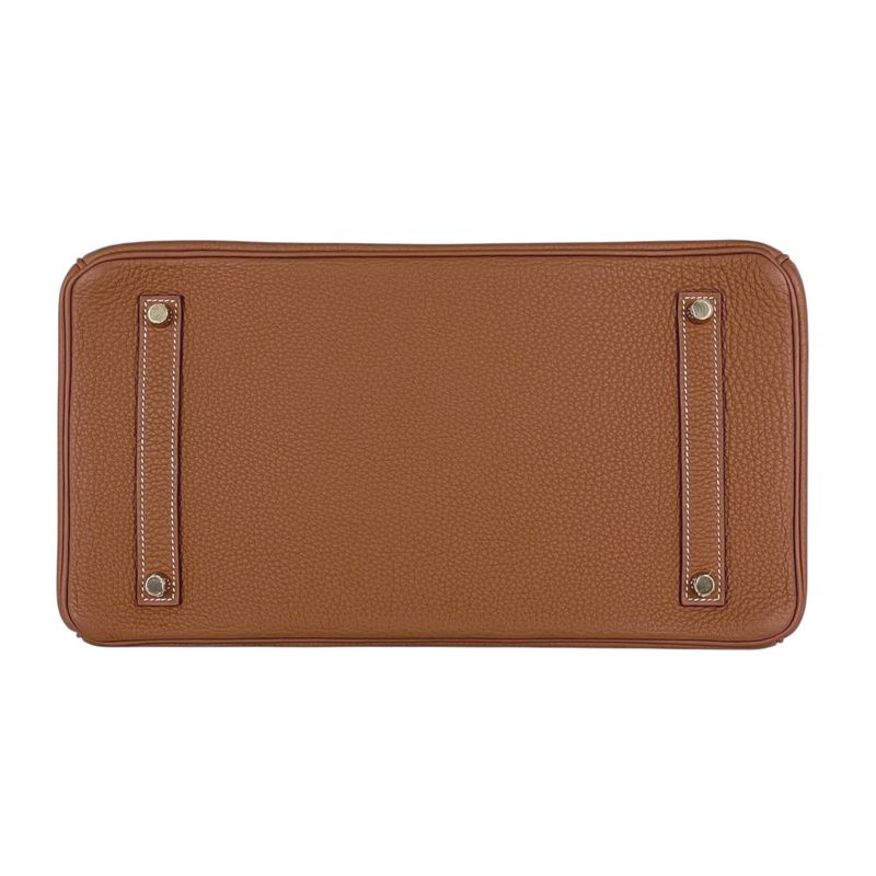 Hermes Birkin 35 Handbag Togo Brown