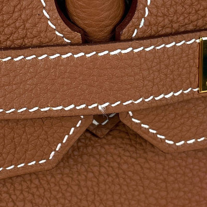 Hermes Birkin 35 Handbag Togo Brown
