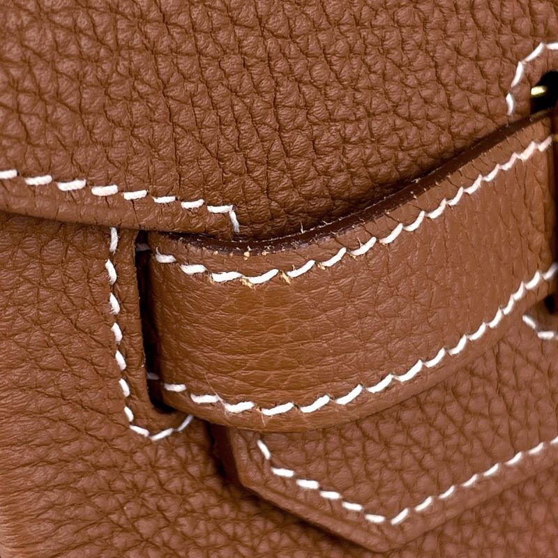 Hermes Birkin 35 Handbag Togo Brown
