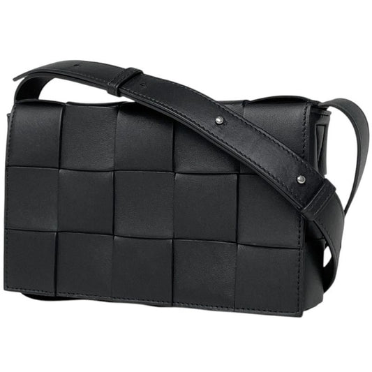 Bottega Veneta Cassette Shoulder Bag Maxi Intrecciato Leather