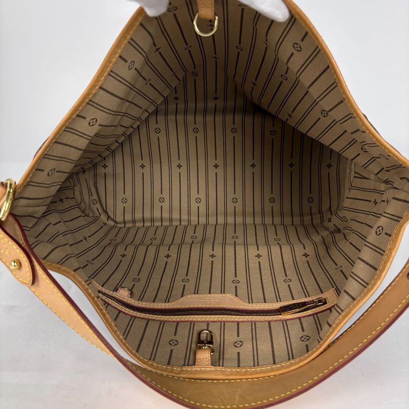 Louis Vuitton Delightful MM Shoulder Bag Monogram Brown