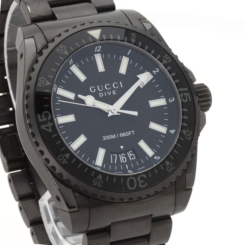Gucci 136.2 Dive Watch SS