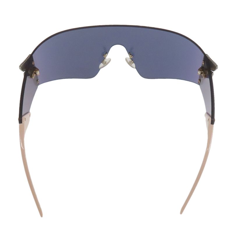 Fendi FF Logo Rhinestone Sunglasses Plastic