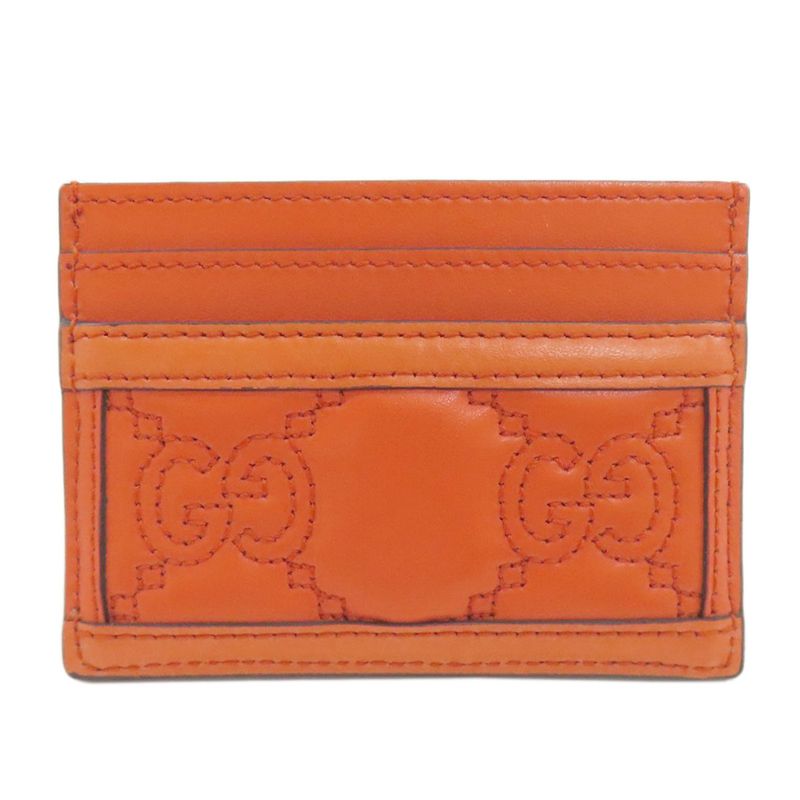 Gucci GG Matelasse Card Case Leather