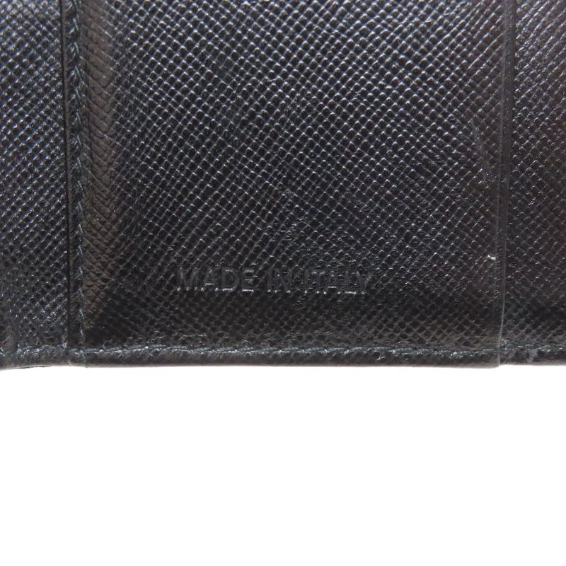 Prada Logo Trifold Wallet Bifold