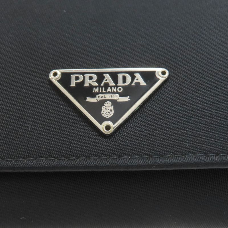 Prada Logo Trifold Wallet Bifold