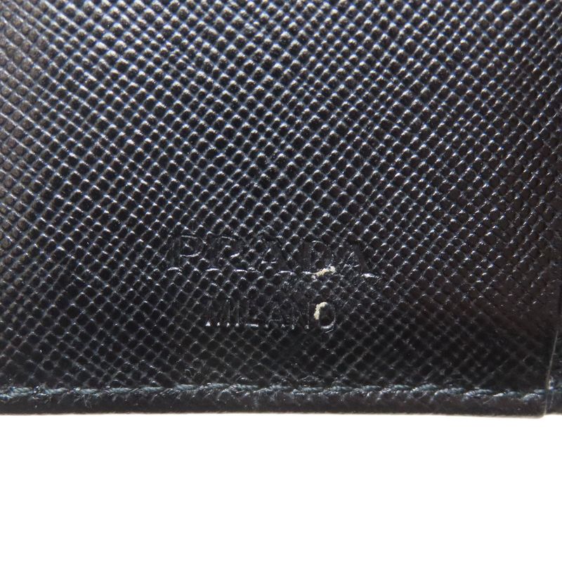 Prada Logo Trifold Wallet Bifold