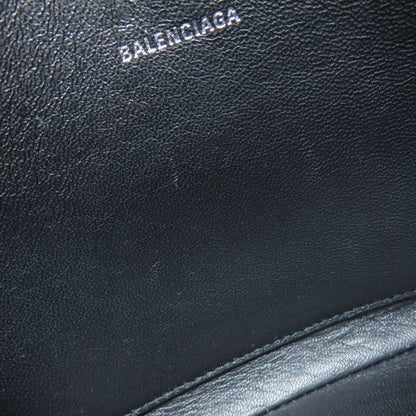 Balenciaga Logo Pouch Leather
