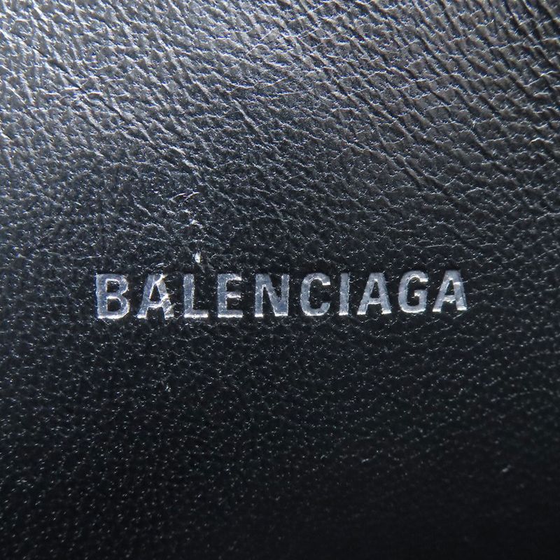 Balenciaga Logo Pouch Leather