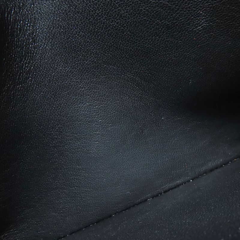 Balenciaga Logo Pouch Leather