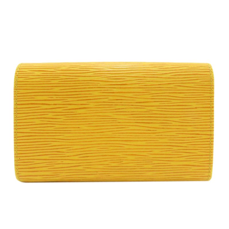 Louis Vuitton Porte Monnaie Billets Tresor Bifold Wallet Epi