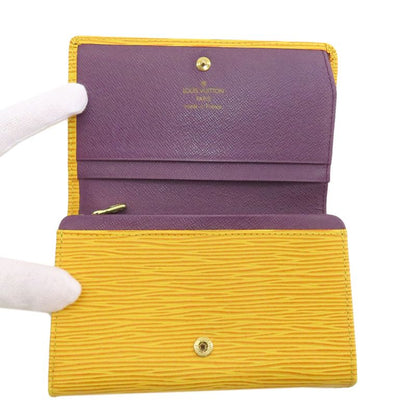 Louis Vuitton Porte Monnaie Billets Tresor Bifold Wallet Epi
