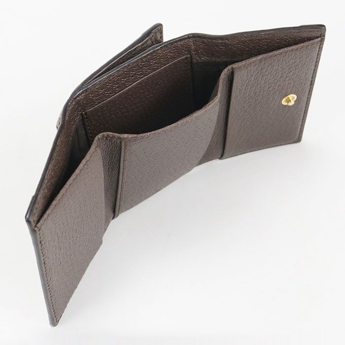 Gucci Ophidia Trifold Wallet GG Supreme