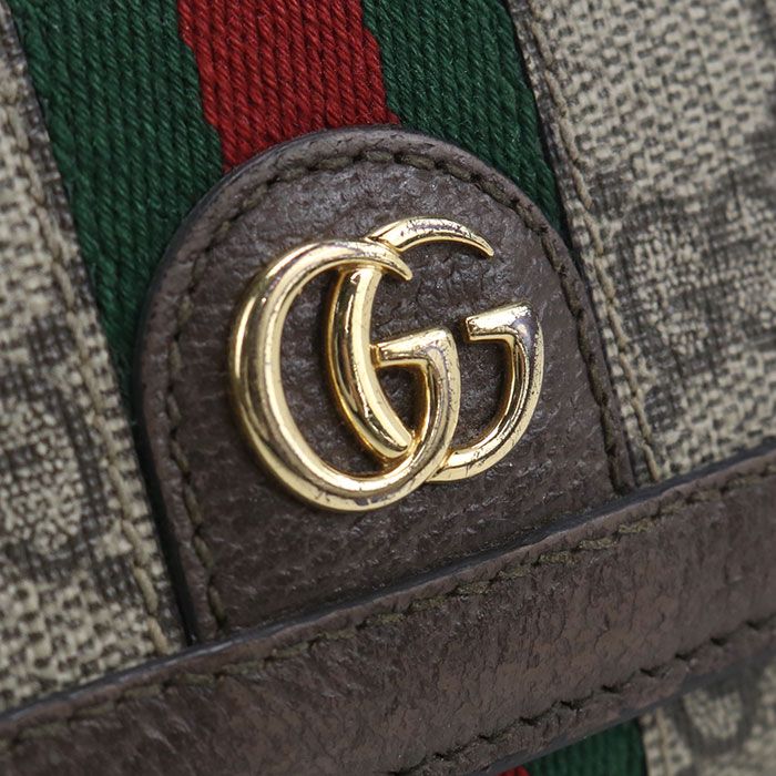Gucci Ophidia Trifold Wallet GG Supreme