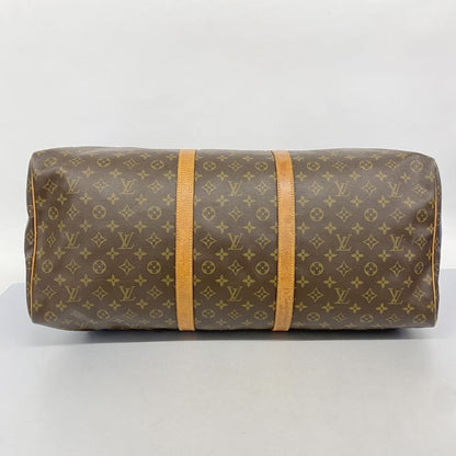 Louis Vuitton Boston Bag Monogram Keepall 60 Brown