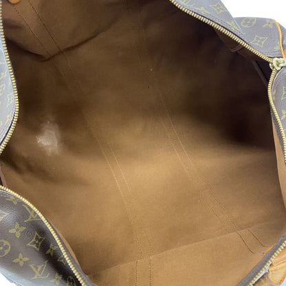 Louis Vuitton Boston Bag Monogram Keepall 60 Brown