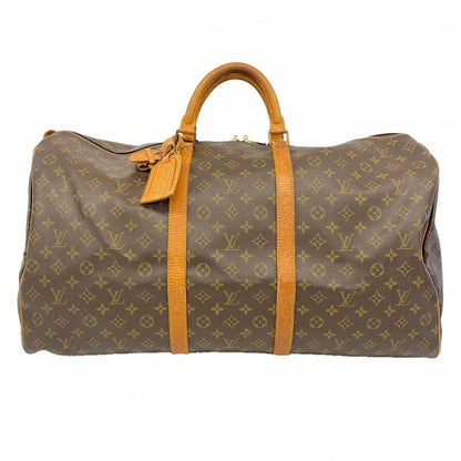 Louis Vuitton Boston Bag Monogram Keepall 60 Brown