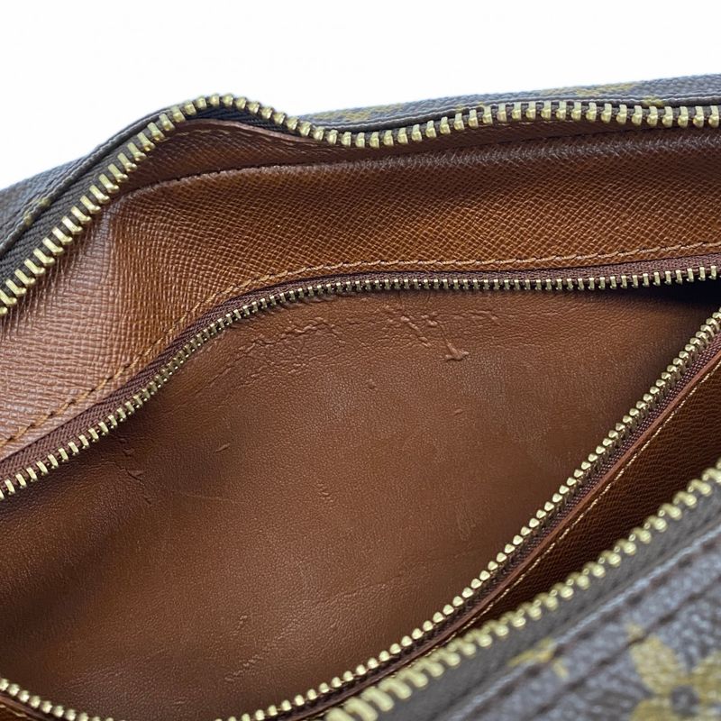 Louis Vuitton Clutch Monogram Marly Dragonne GM Brown