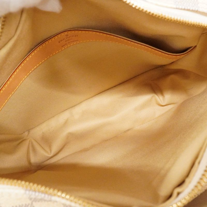 Louis Vuitton Shoulder Bag Damier Azur Naviglio White