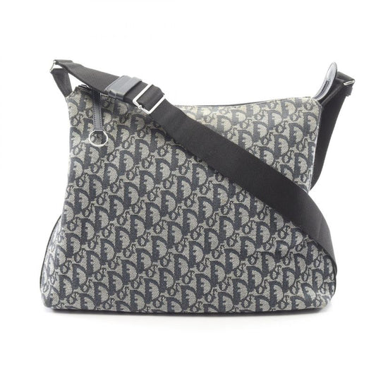 Dior Shoulder Bag Trotter Navy Canvas