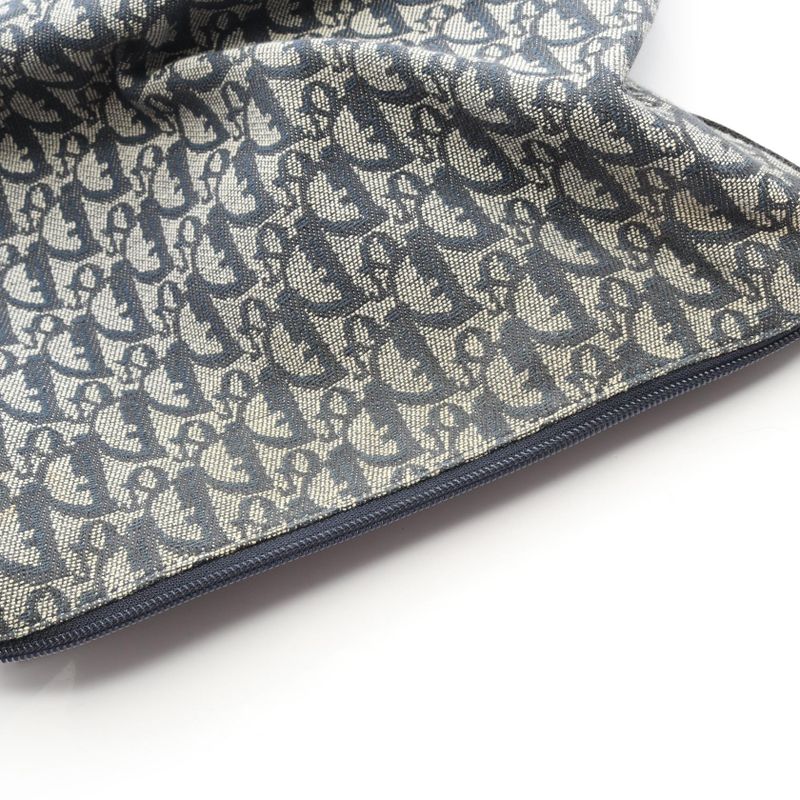 Dior Shoulder Bag Trotter Navy Canvas