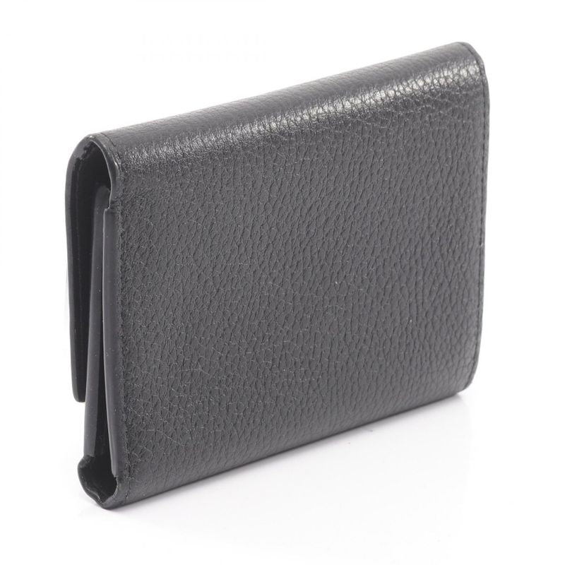 Louis Vuitton Trifold Wallet Portefeuille Capucines Compact Noir Black