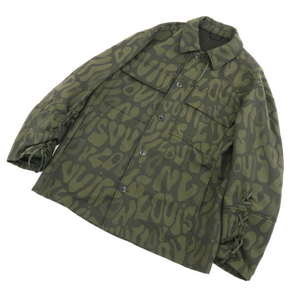 Louis Vuitton Military Jacket Nylon Cotton
