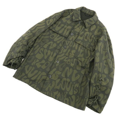 Louis Vuitton Military Jacket Nylon Cotton