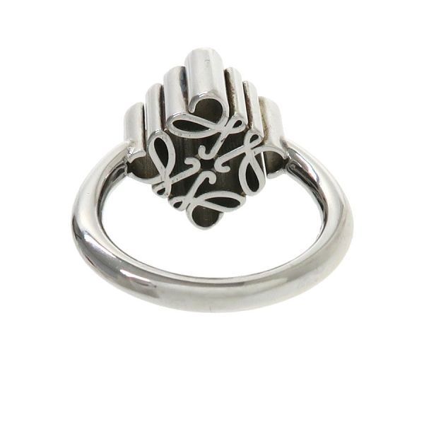 Loewe Anagram Ring Silver