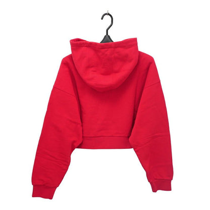 Gucci Short Length Hooded Sweatshirt Red Hoodie