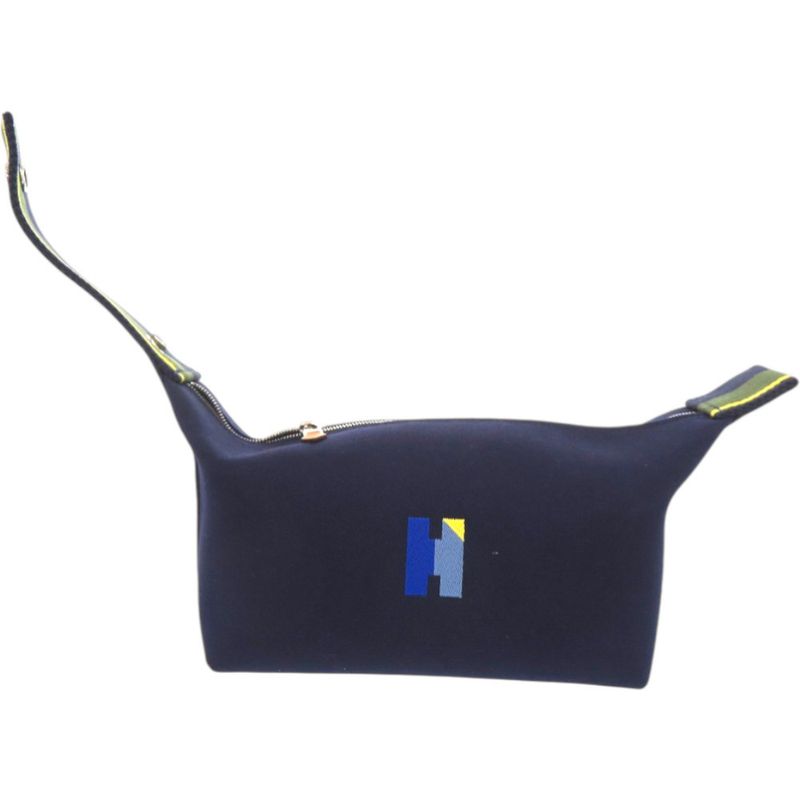 Hermes Bride a Brac PM a Black Pavillon 04 Cotton Marine Navy Handbag