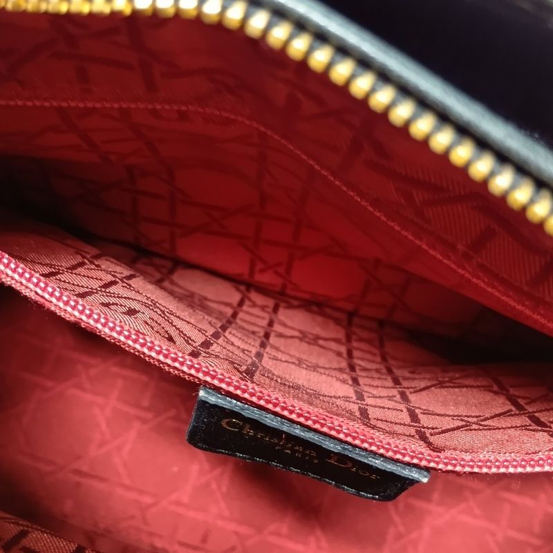 Dior Cannage Handbag Black