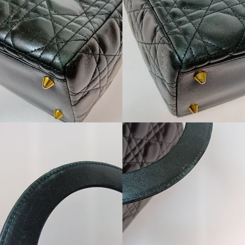 Dior Cannage Handbag Black