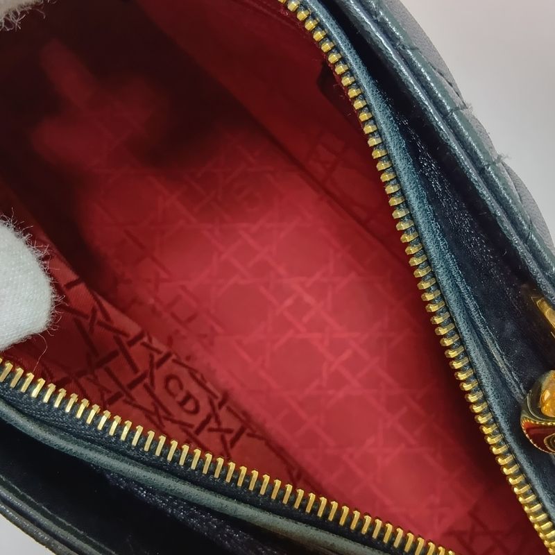 Dior Cannage Handbag Black