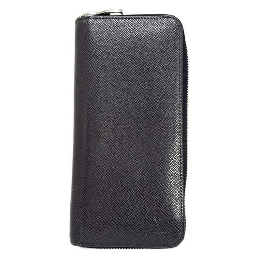 Louis Vuitton Wallet Taiga Zippy Vertical Ardoise Round