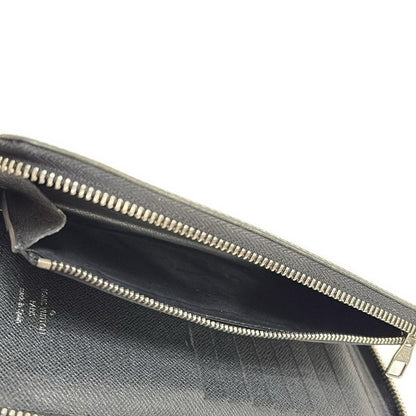 Louis Vuitton Wallet Taiga Zippy Vertical Ardoise Round