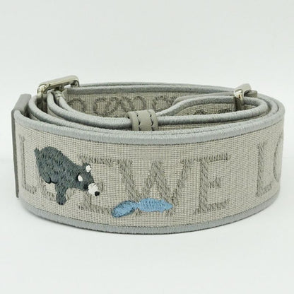 Loewe Shoulder Strap Suna Fujita Animal Anagram Gray