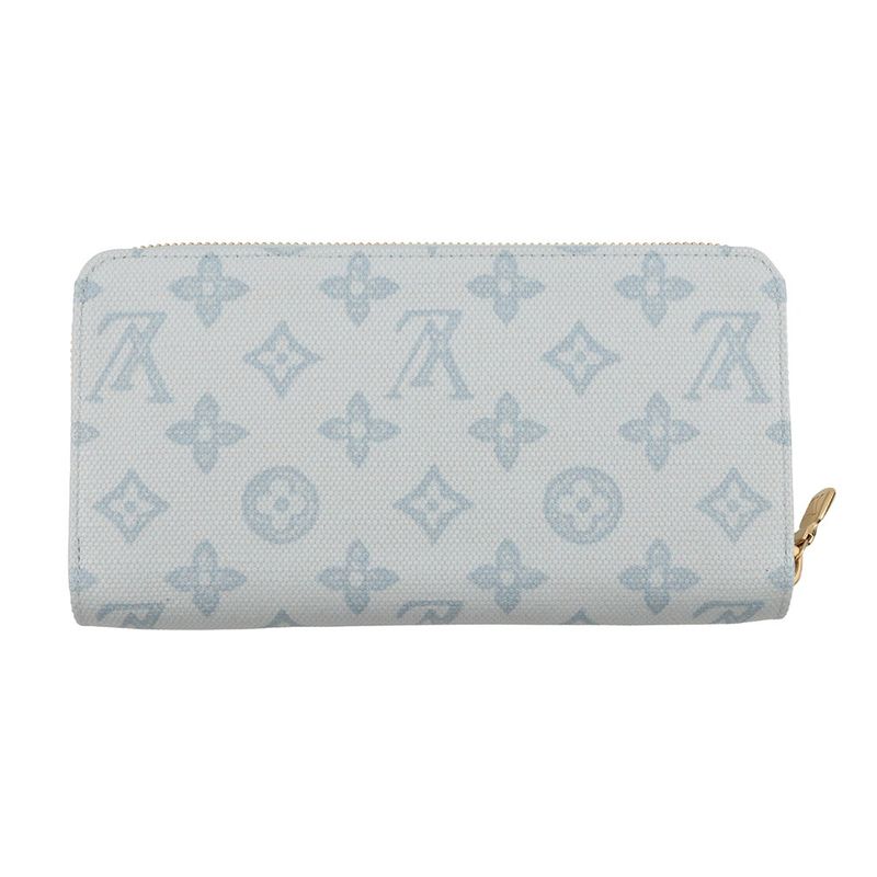 Louis Vuitton Wallet Monogram Origin Zippy Blue Courier