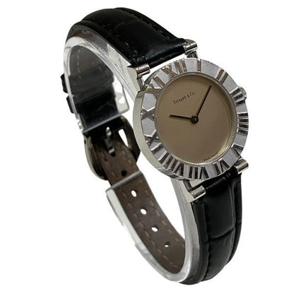 Tiffany & Co. Atlas Quartz Battery Replaced Clock Watch