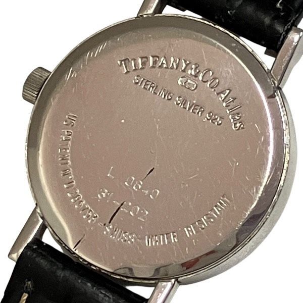 Tiffany & Co. Atlas Quartz Battery Replaced Clock Watch