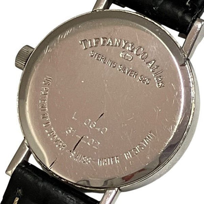 Tiffany & Co. Atlas Quartz Battery Replaced Clock Watch