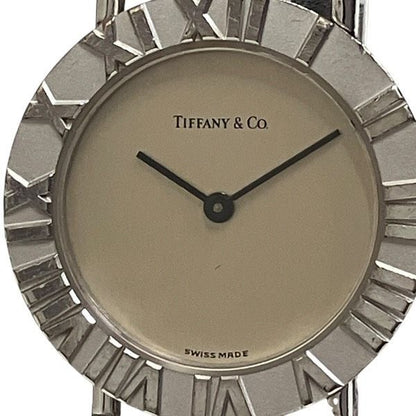 Tiffany & Co. Atlas Quartz Battery Replaced Clock Watch