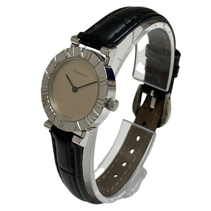 Tiffany & Co. Atlas Quartz Battery Replaced Clock Watch