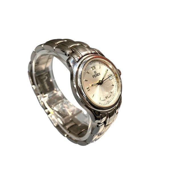 Fendi Orologie Silver Dial Quartz Watch