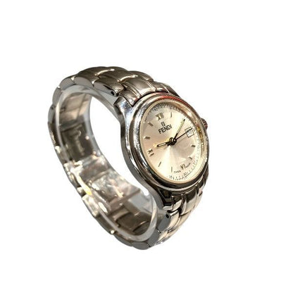 Fendi Orologie Silver Dial Quartz Watch