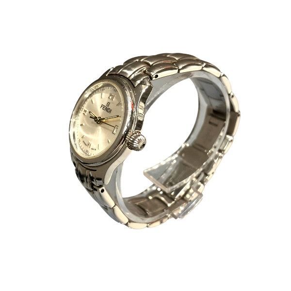 Fendi Orologie Silver Dial Quartz Watch
